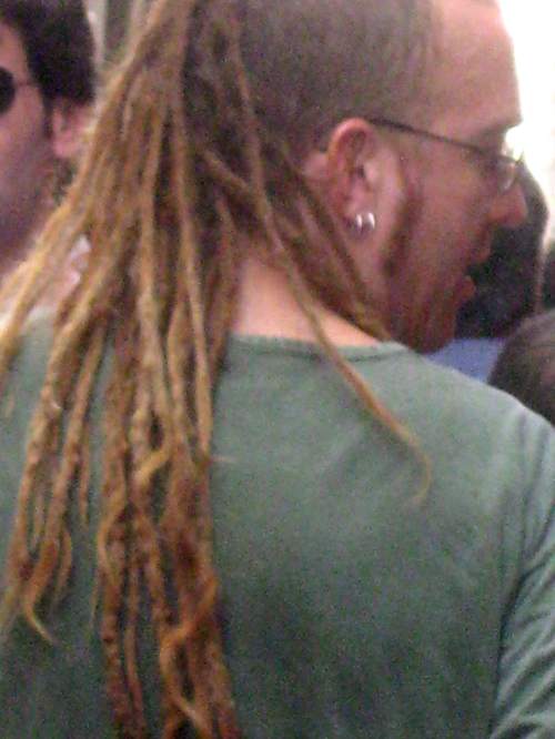 The "hippie mullet" also known as the "rasta mullet" 